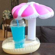Load image into Gallery viewer, PIKAALAFAN Mini Inflatable Cup Holder Small Flamingo Floating Crab Cute Cartoon Animal Fruits Toy Pool Bathing Party Decoration